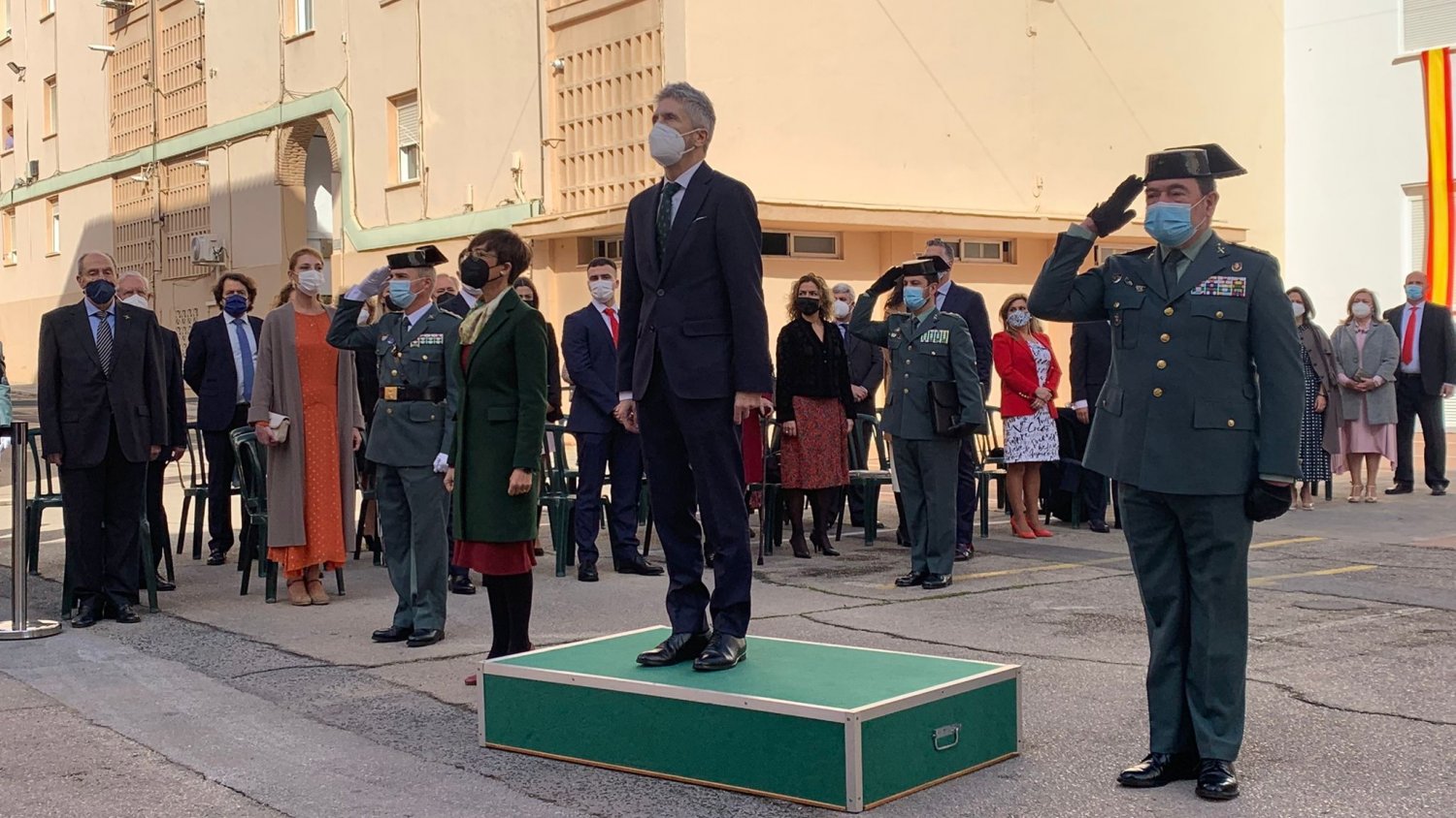 Grande-Marlaska preside el acto de nombramiento del nuevo jefe de la Comandancia de Málaga