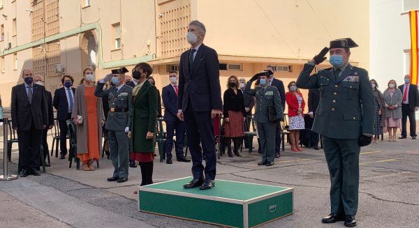 Grande-Marlaska preside el acto de nombramiento del nuevo jefe de la Comandancia de Málaga