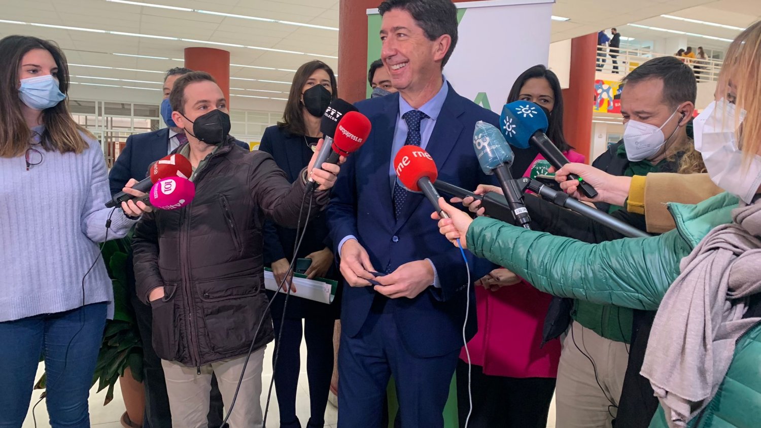 Marín inaugura una Jornada de Regeneración Democrática en la Universidad de Málaga