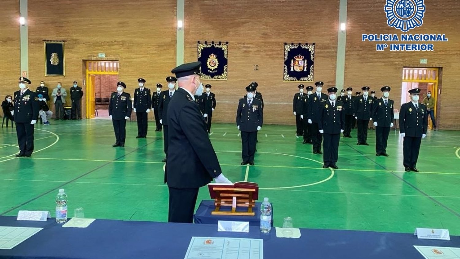 Un total de 21 agentes de la XXX promoción de Oficiales de la Policía Nacional juran el cargo