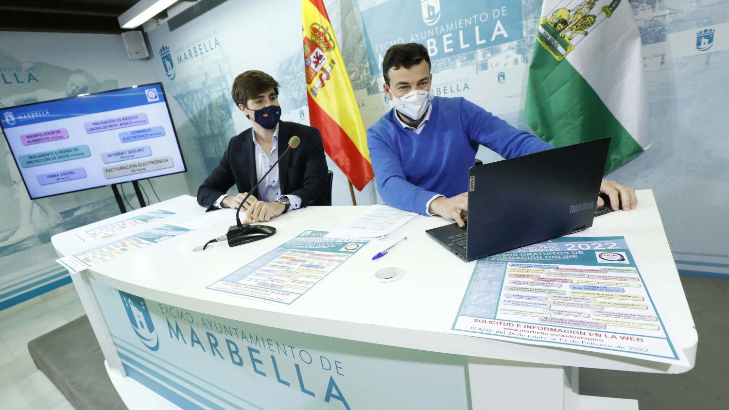 Marbella inicia la primera convocatoria del Plan Municipal de Formación para el Empleo 2022