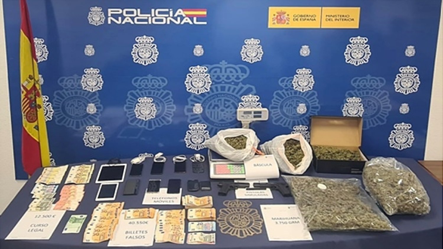 Desarticulado un grupo criminal tras falsificar 130.000 euros