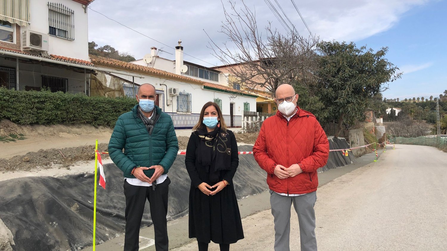 Infraestructuras acomete las obras para evitar filtraciones de los Toscanos en el Camino de Ribera