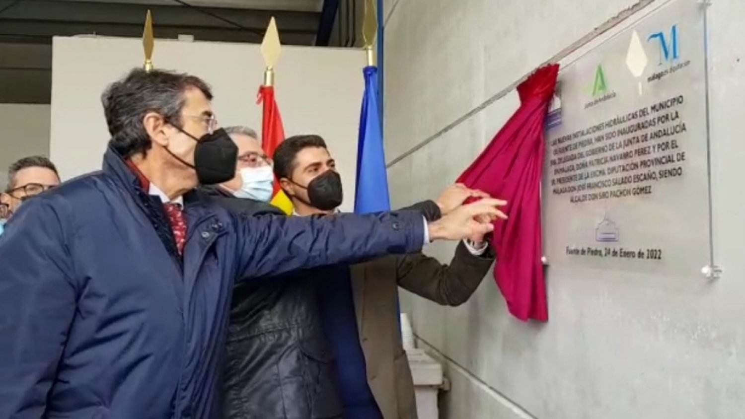 La planta potabilizadora de Fuente de Piedra “pone fin a cuatro años de agua embotellada