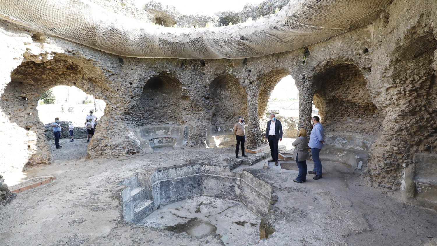 Los yacimientos arqueológicos de San Pedro Alcántara reciben más de 3.000 visitas en 2021