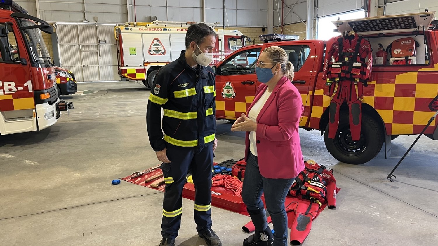 Fuengirola incorpora un vehículo de intervención rápida al Cuerpo de Bomberos