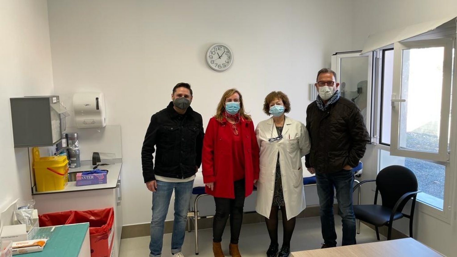 El Delegado de Salud inaugura las obras de ampliación del centro de salud de Campillos