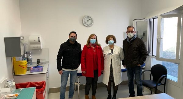 El Delegado de Salud inaugura las obras de ampliación del centro de salud de Campillos
