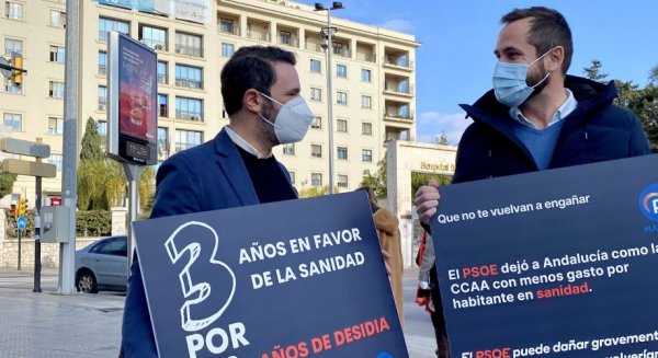 PP valora el avance de la sanidad en Málaga: “Ha mejorado más en 3 años que en 40”