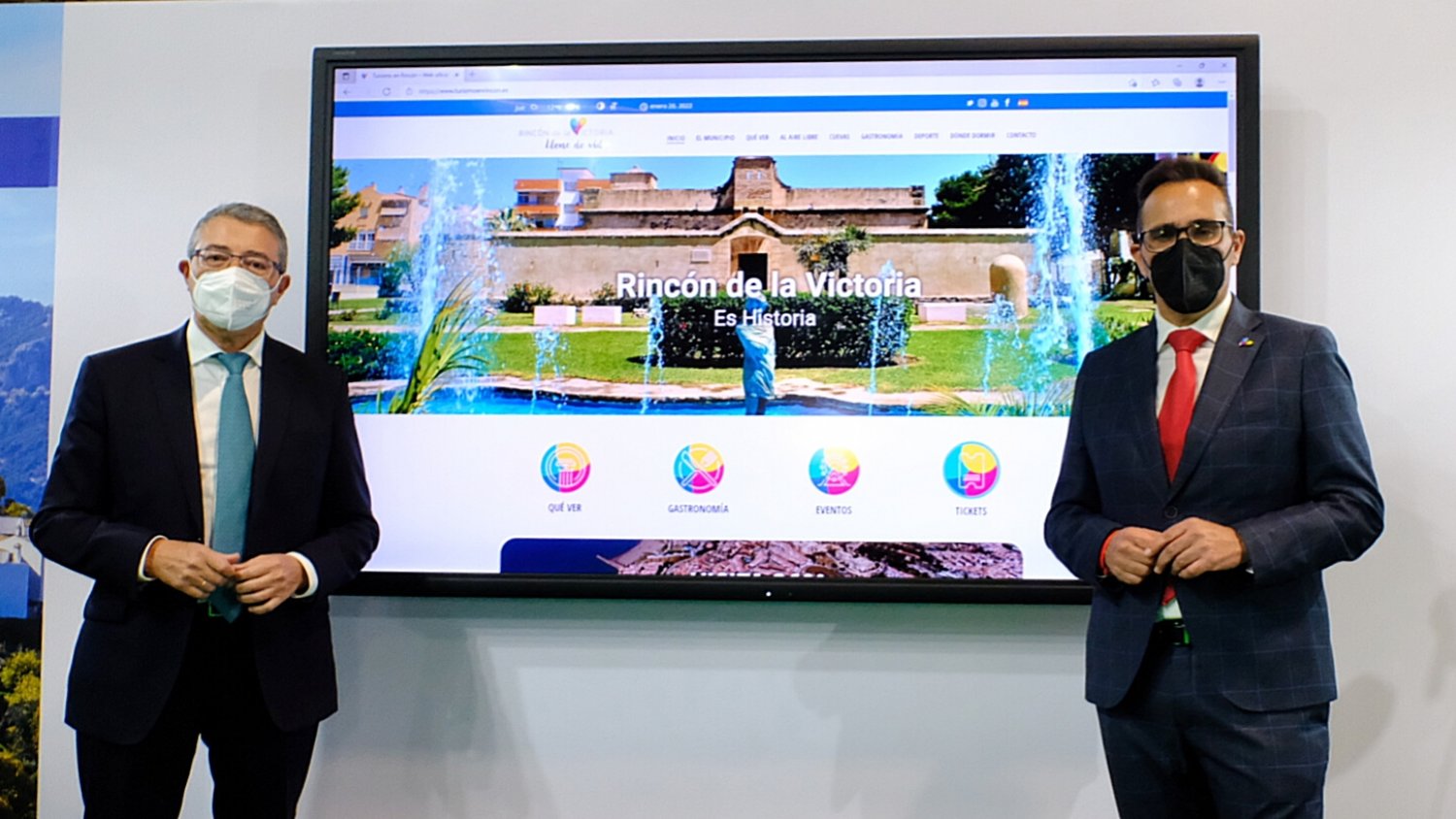 Rincón de la Victoria presenta su oferta para posicionarse como destino turístico inteligente en Fitur