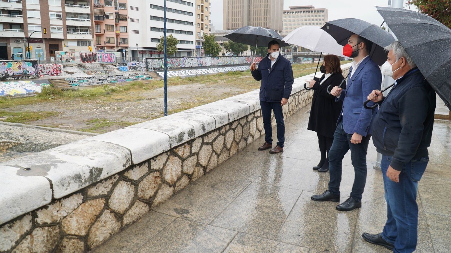 PSOE califica las actuaciones del PP para el Guadalmedina como 