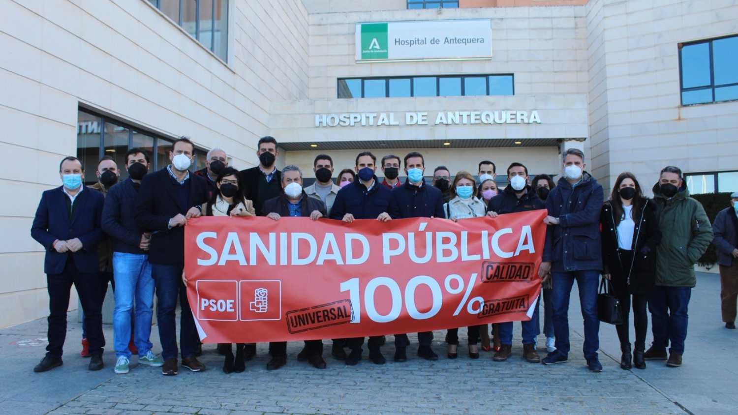 PSOE constituye la Plataforma en Defensa de la Salud Pública en Antequera