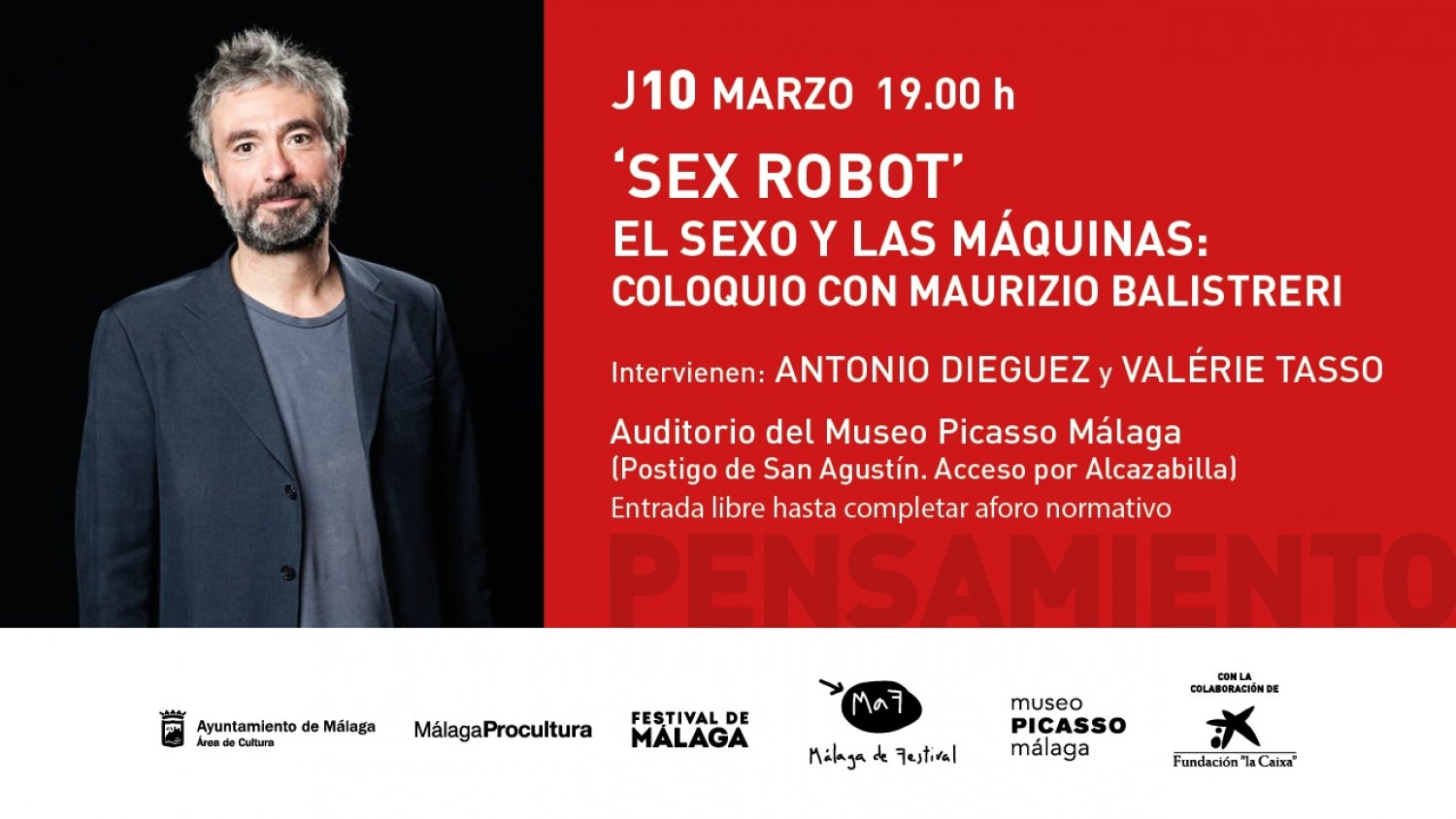 MaF 2022 organiza un coloquio con el filósofo italiano Balistreri sobre sexualidad digital y posthumanismo