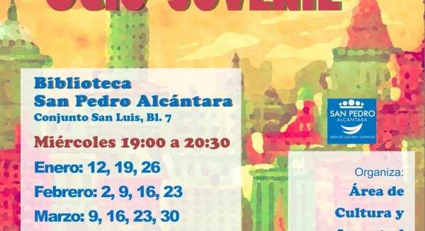 El Área de Cultura de San Pedro Alcántara abre la inscripción para el Club de Lectura