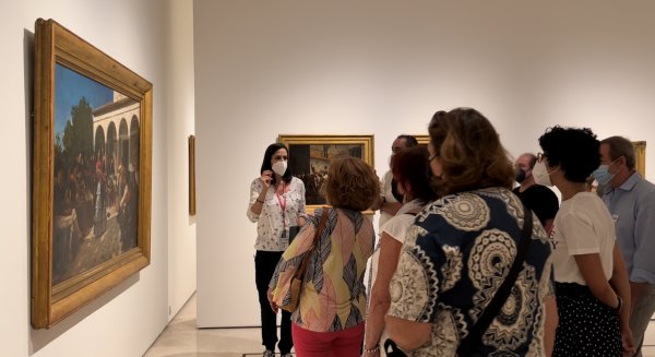 El Regional de Málaga emplea la pintura para la recuperación de personas con problemas de salud mental
