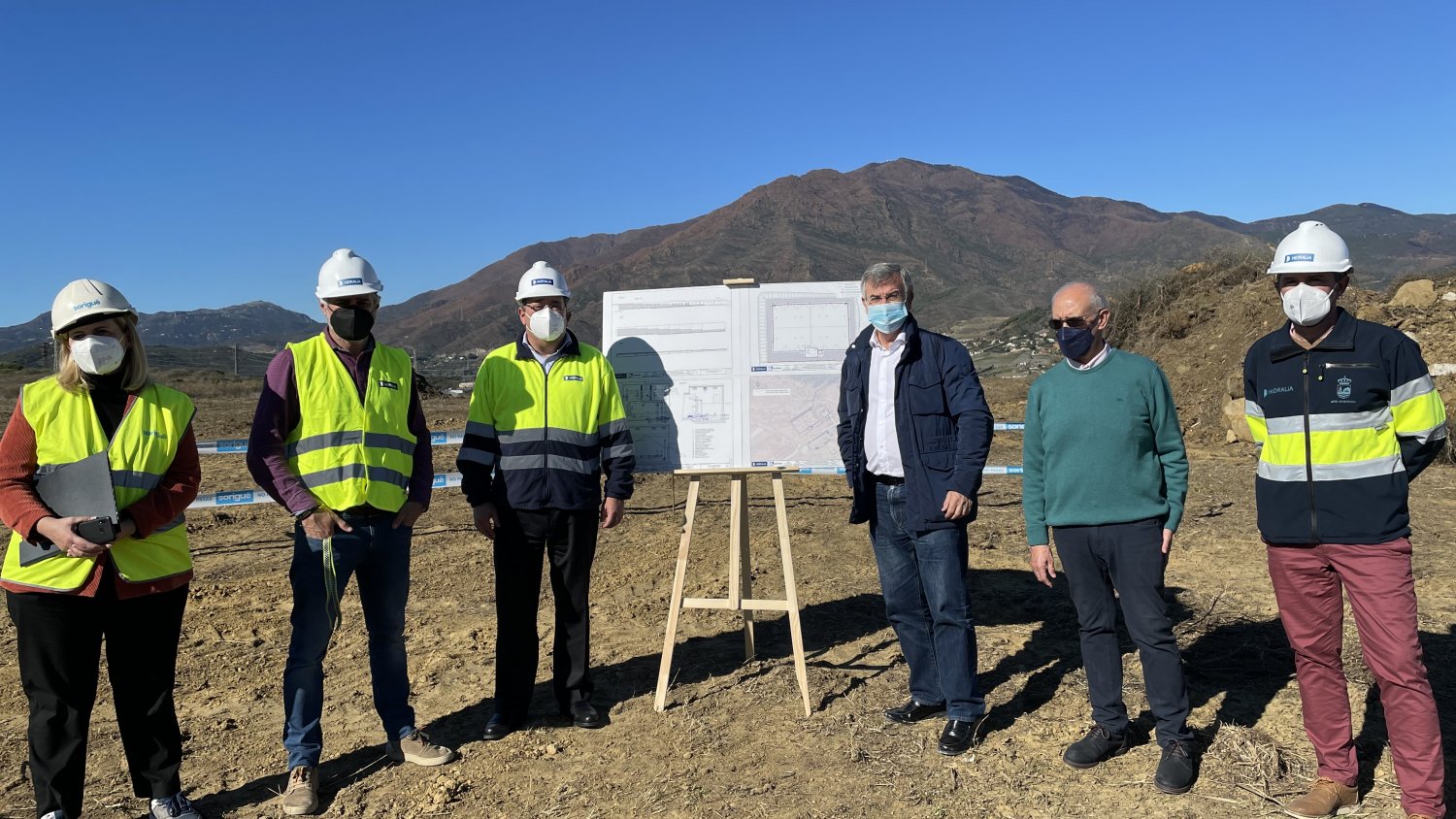 Estepona construye un depósito de agua de 15.000 metros cúbicos para mejorar el suministro