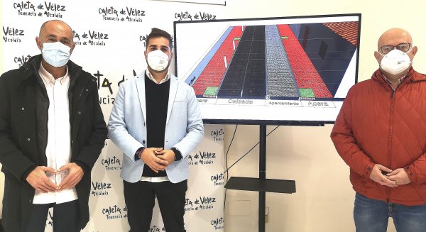 El proyecto de peatonalización de Calle Real de La Caleta de Vélez inicia su expediente de contratación