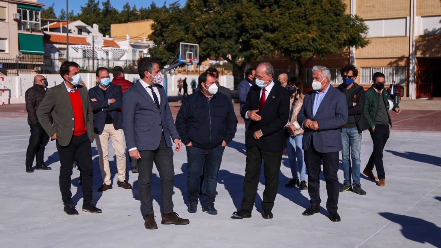 Finalizan las obras de la losa superior, las pantallas y los pilares del aparcamiento Pío Baroja
