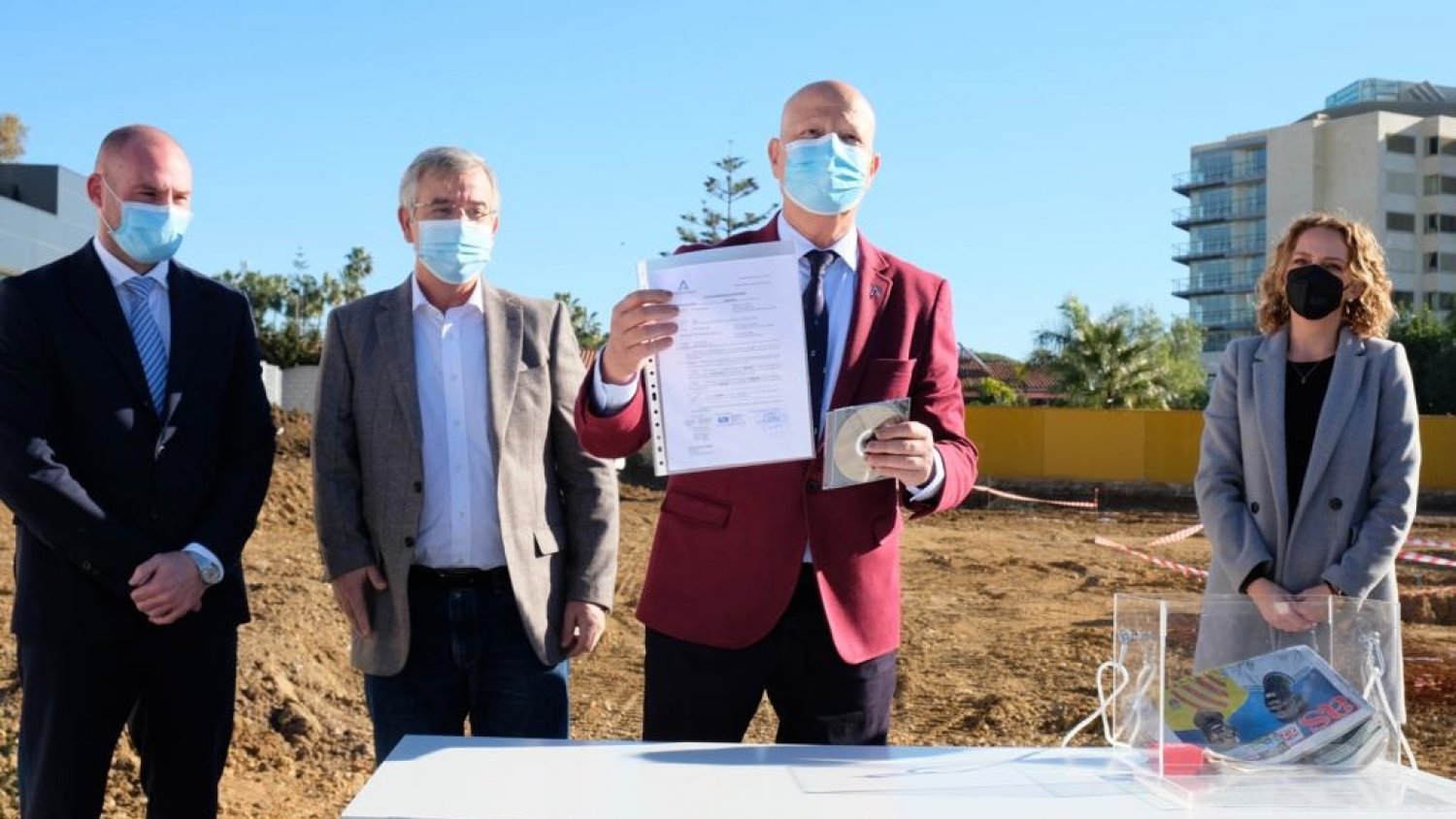 Comienzan las obras de ampliación del colegio Isdabe del Mar de Estepona