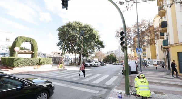 Marbella realiza más de 1.800 actuaciones dentro del plan de mantenimiento de la red semafórica en 2021