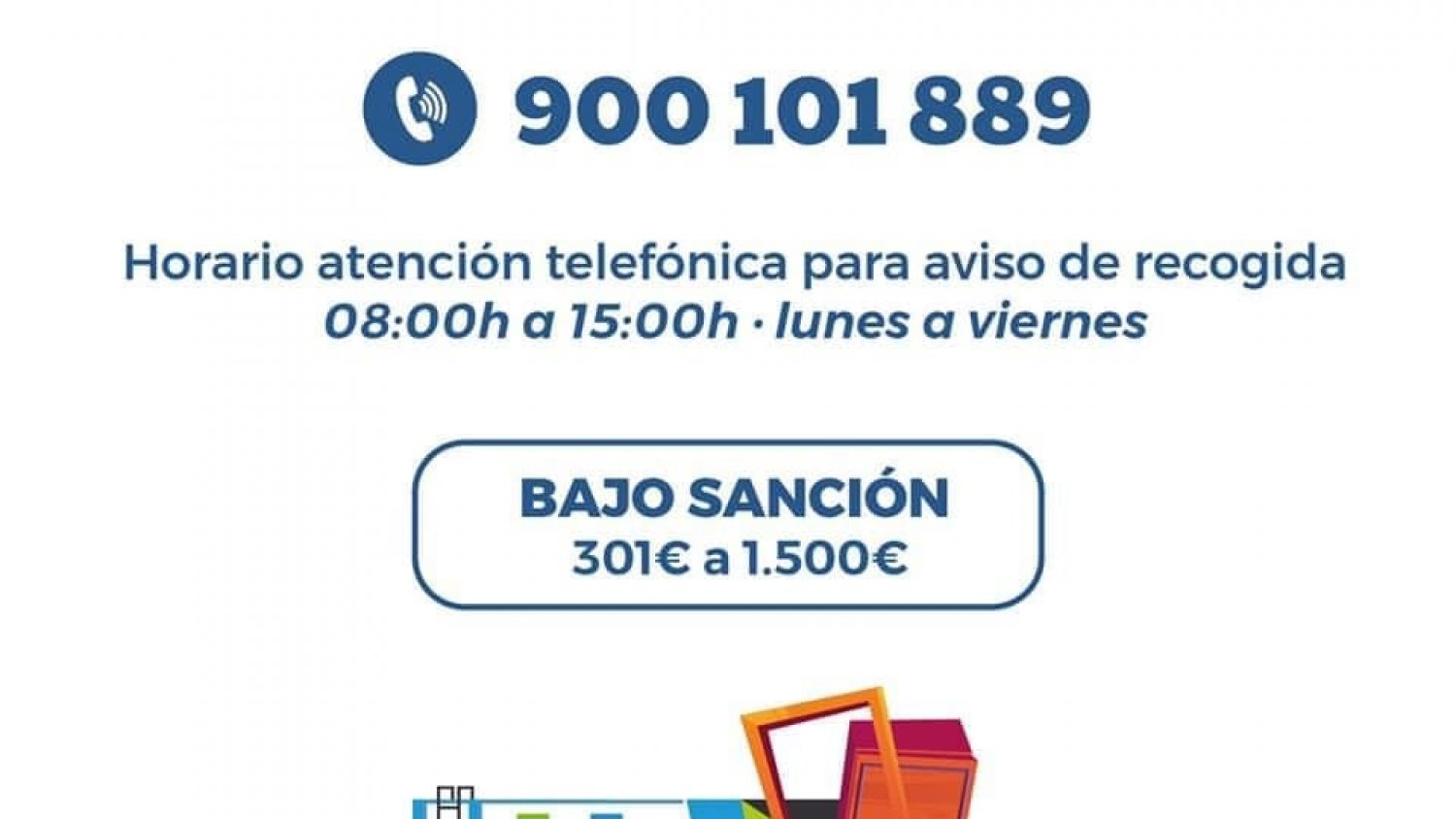 Fuengirola aumenta un 33% la recogida de muebles y enseres en 2021