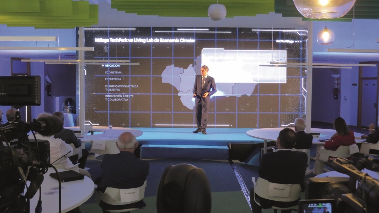 El proyecto eCityMálaga trabaja con 21 empresas de Málaga TechPark