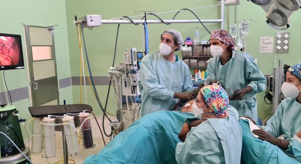 El Servicio de Obstetricia y Ginecología del Regional realiza un curso sobre histerectomía laparoscópica