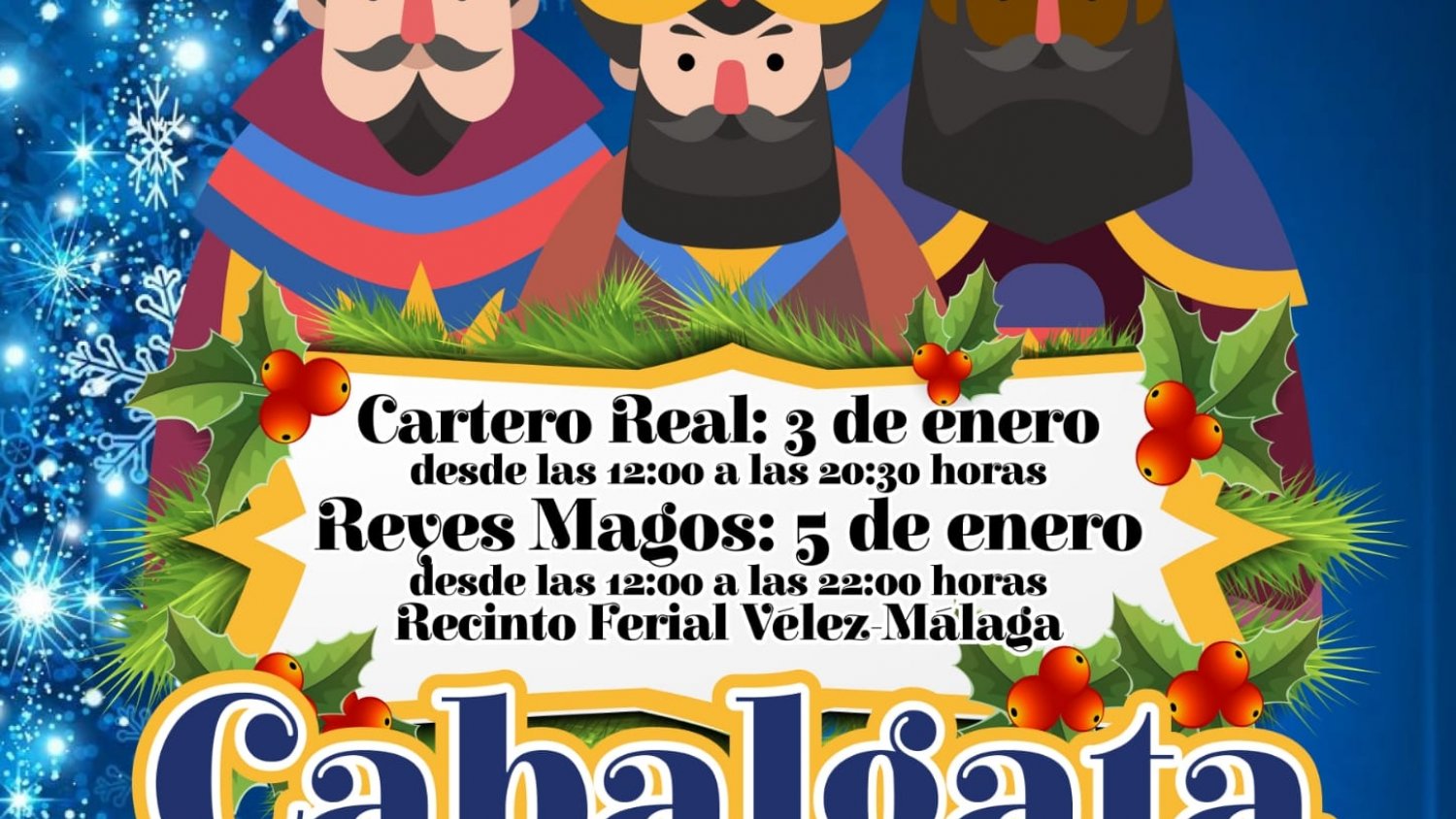 Vélez-Málaga programa un recorrido estático y seguro para la Cabalgata de Reyes