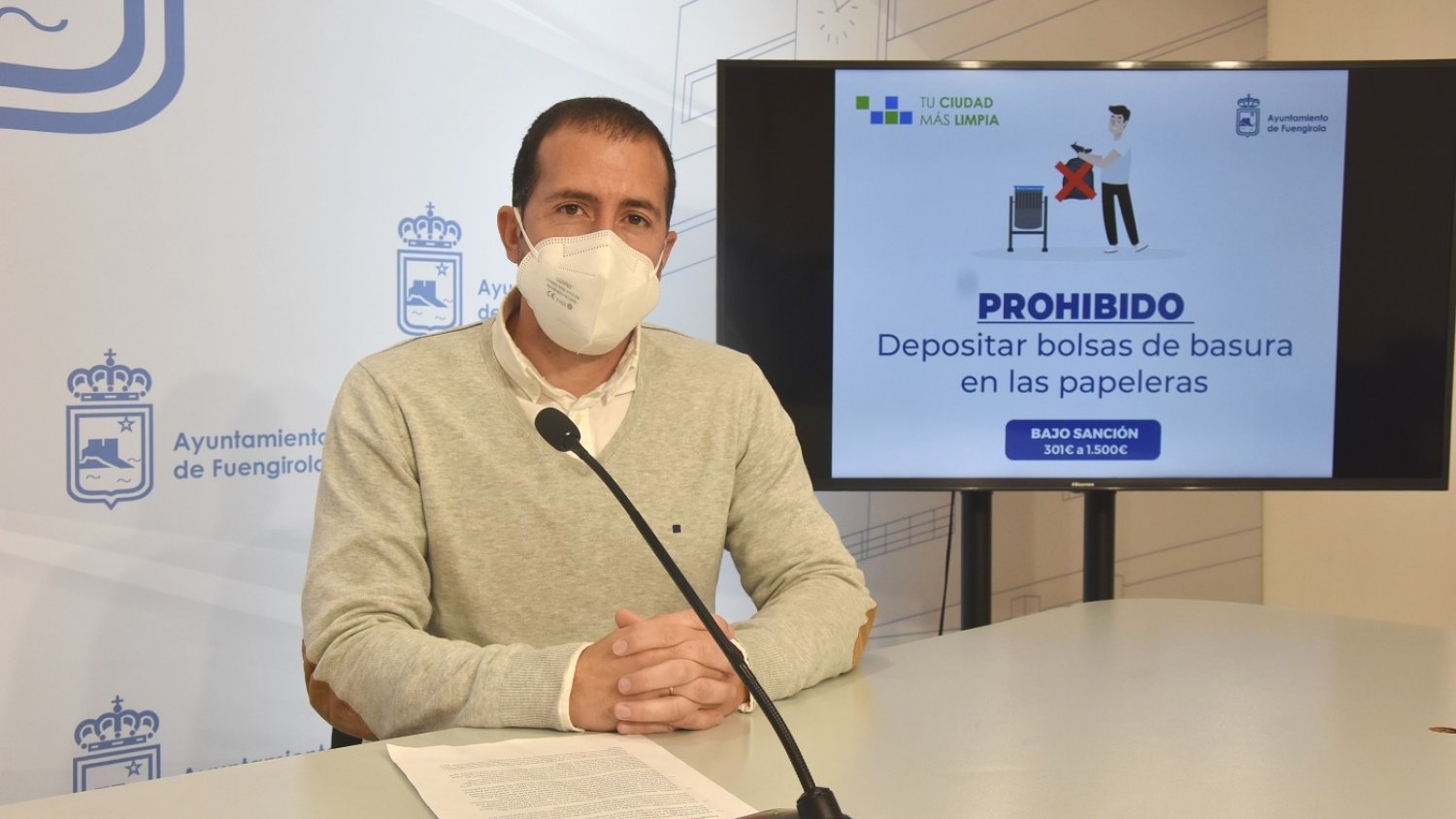 Fuengirola pide a los vecinos colaboración con el servicio de Limpieza para mantener la buena imagen de la ciudad
