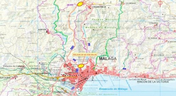 Abiertos al tráfico los dos nuevos enlaces de la AP-46