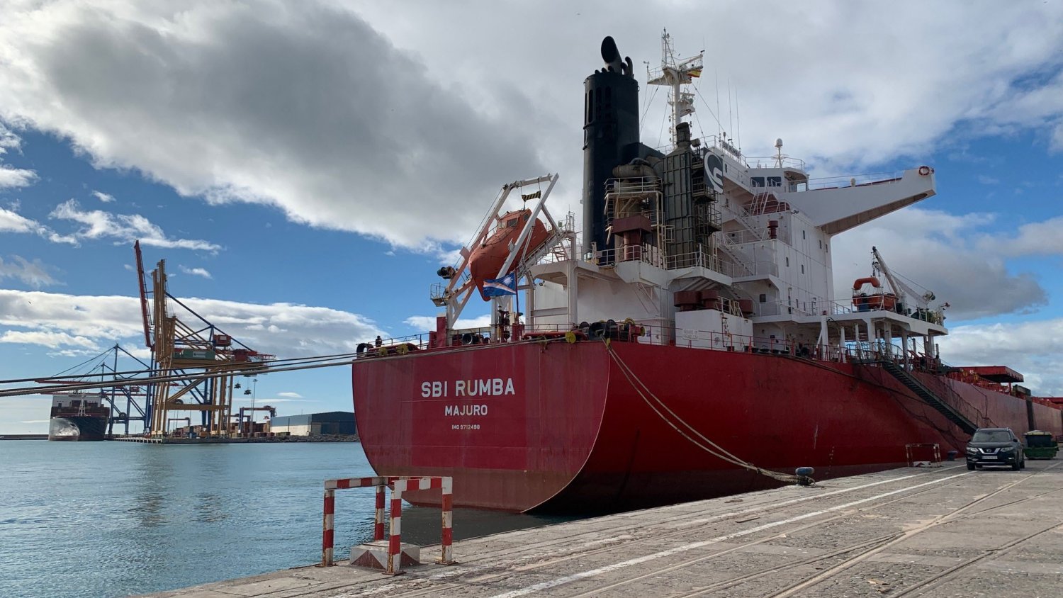El Puerto de Málaga registra una operativa récord con la descarga de 70.000 toneladas de maíz