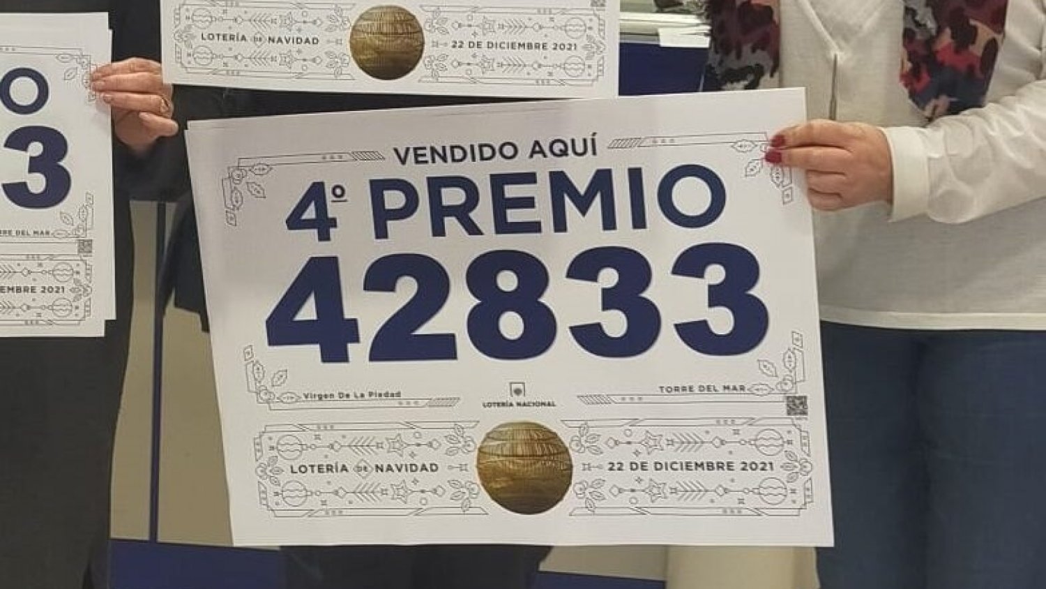 Málaga concentra cinco premios de la Lotería de Navidad