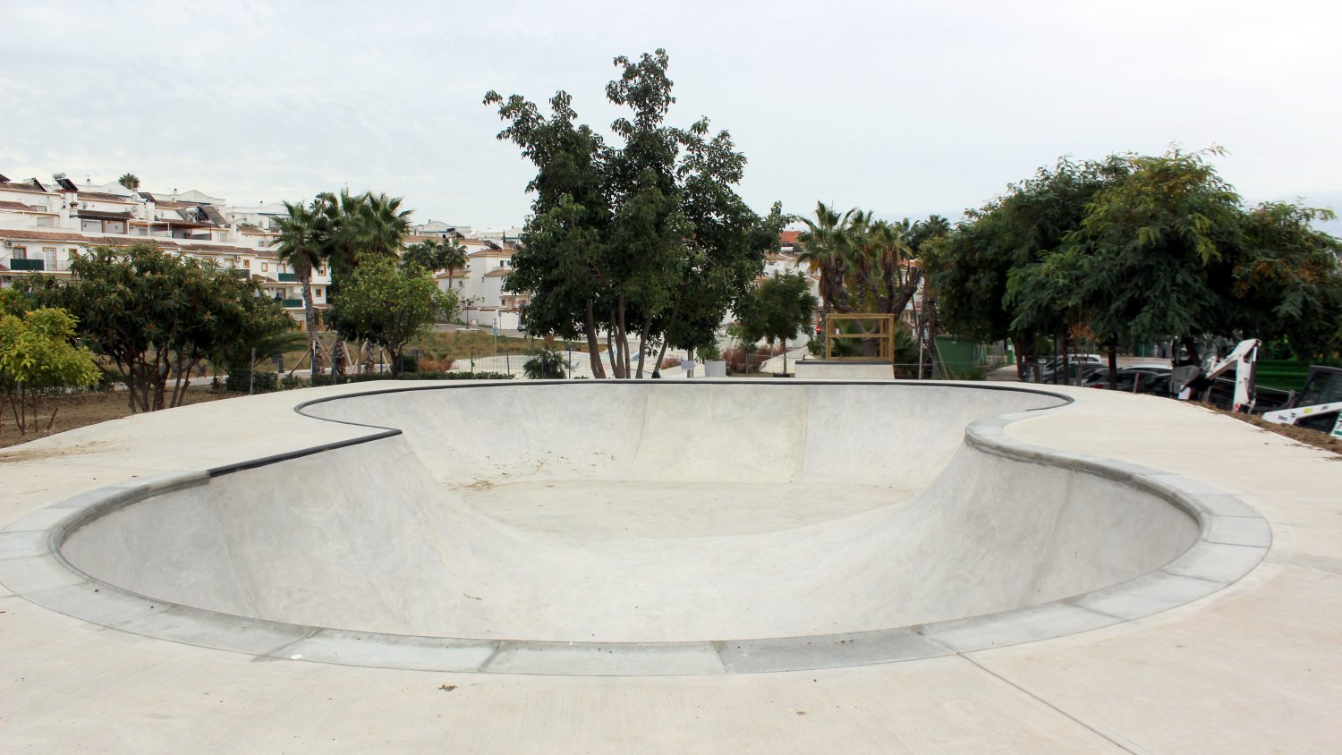 Las obras de la futura instalación deportiva de Estepona entran en su recta final
