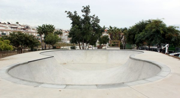 Las obras de la futura instalación deportiva de Estepona entran en su recta final