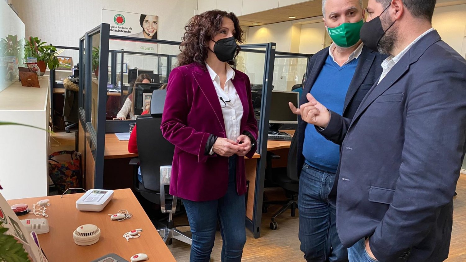 El Servicio Andaluz de Teleasistencia intensifica la atención a las personas mayores que viven solas