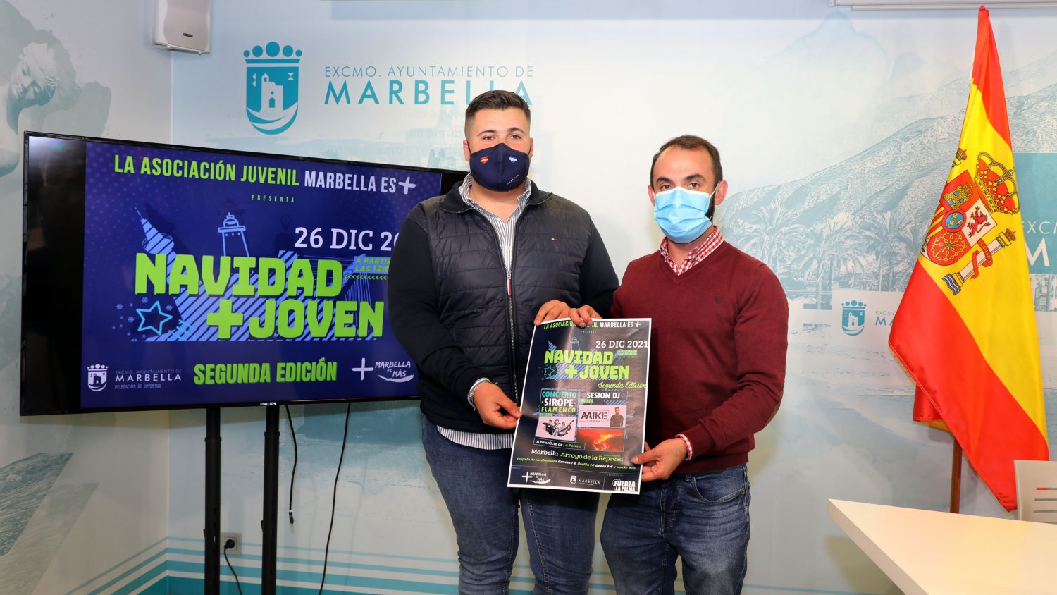 Marbella acoge la segunda edición de la fiesta solidaria ‘Navidad + Joven’