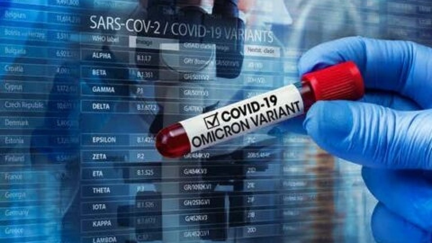 Salud confirma la presencia de la variante Ómicron en Málaga