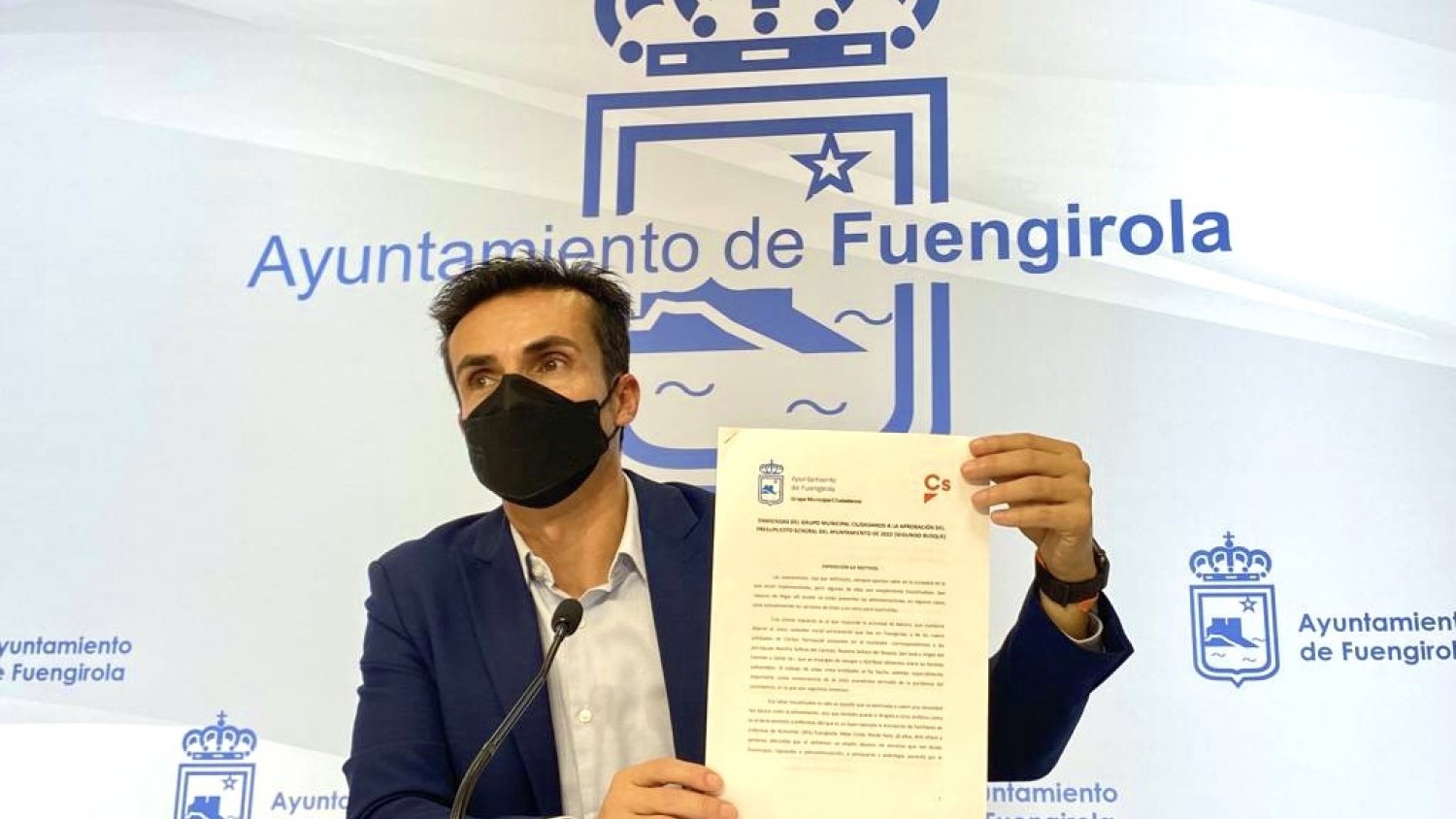 Cs considera que los Presupuestos de Fuengirola “dan la espalda a las empresas”