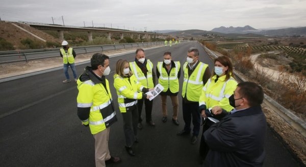 La Junta culmina esta semana la estabilización de un terraplén de la A-92 a la altura de Archidona
