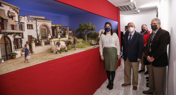 El Archivo Municipal alberga el belén diseñado por la Asociación Belenista de Málaga