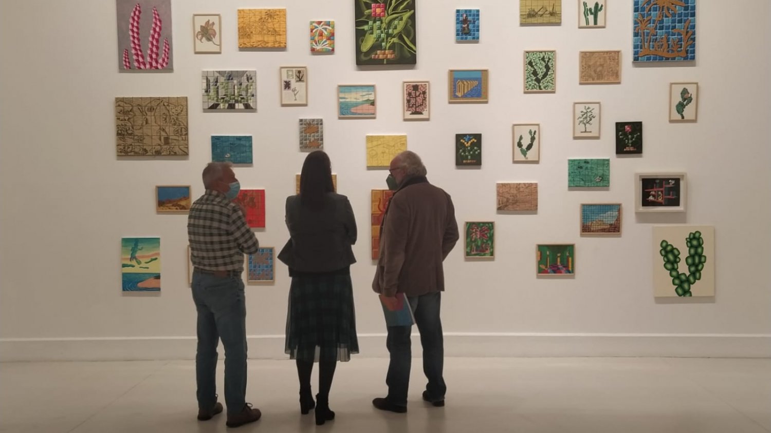 El artista sevillano Patricio Cabrera presenta su exposición 'El labrador y el Astronauta' en el CAC