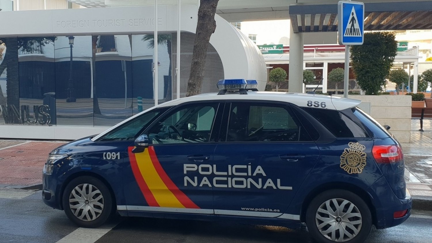 Detenido un joven por el robo en una obra tras forzar una caseta en Marbella
