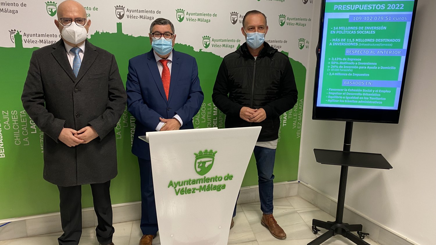 Vélez-Málaga aprueba inicialmente el presupuesto municipal de 2022