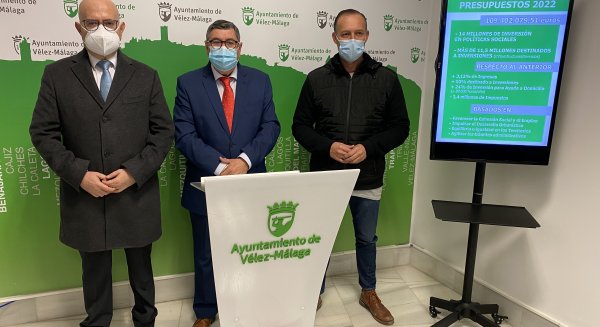 Vélez-Málaga aprueba inicialmente el presupuesto municipal de 2022