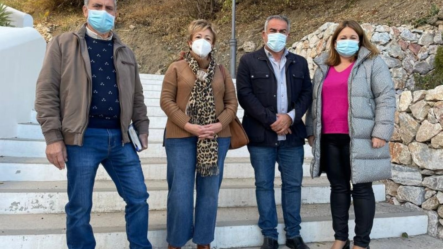 Diputación financia con 97.000 euros las obras de rehabilitación del Callejón del Agua de Frigiliana