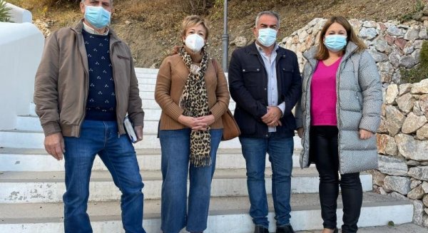 Diputación financia con 97.000 euros las obras de rehabilitación del Callejón del Agua de Frigiliana