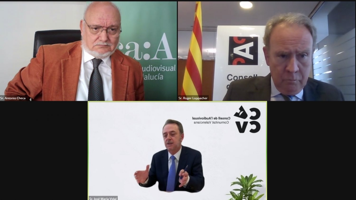Cataluña, Andalucía y la Comunidad Valenciana se unen ante la nueva ley audiovisual