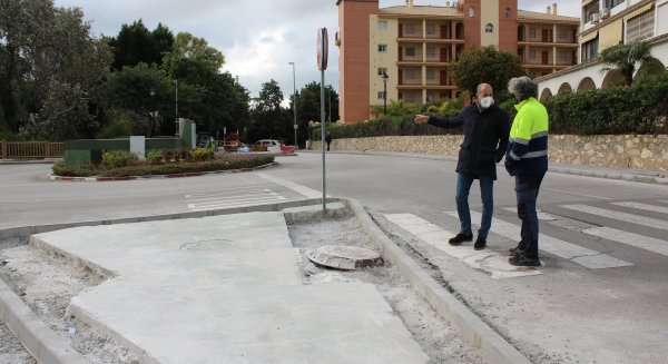 La segunda fase de los trabajos de mejora de la avenida de Los Pacos encaran su recta final
