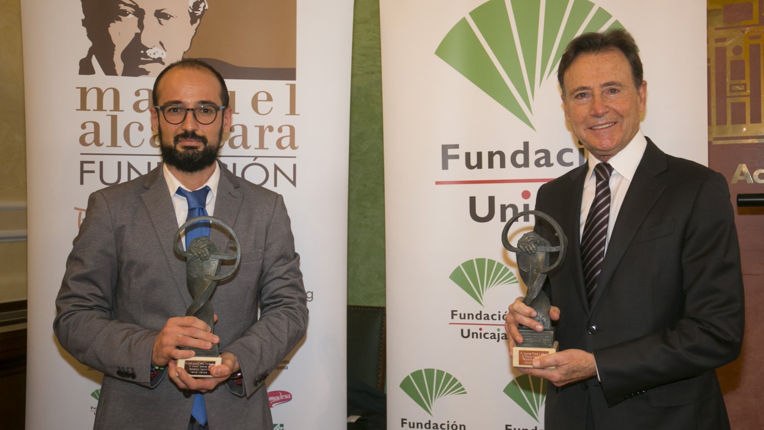 Matías Prats y José Ignacio Pérez reciben el III Premio Nacional de Periodismo Deportivo Manuel Alcántara