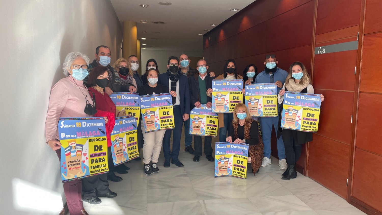 Málaga y la Red de Entidades Sociales ‘Por una Málaga Mejor’ organizan una recogida solidaria de alimentos